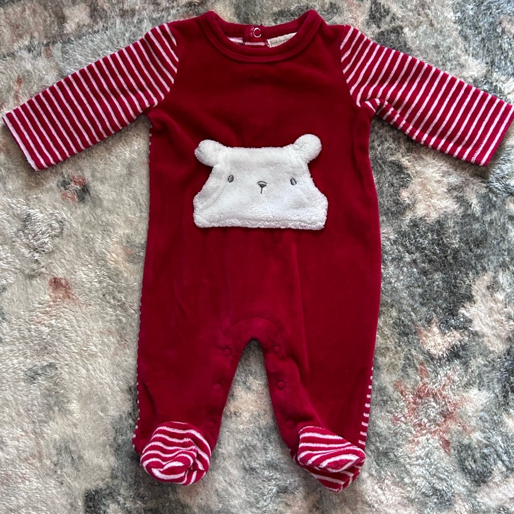 Bear footie pajamas